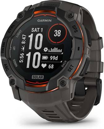 GARMIN Instinct 3,50Mm,Solar,Black Bezel With Charcoal
Band,(A04883) Smartwatch