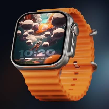 KadWaniya T800 Ultra Smart Watch With Wireless Charging Smartwatch