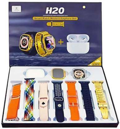 DADO Ultra H20 SmartWatch with Multiple Watch Faces,Calling,Airpods,10 in1Smart Watch Smartwatch