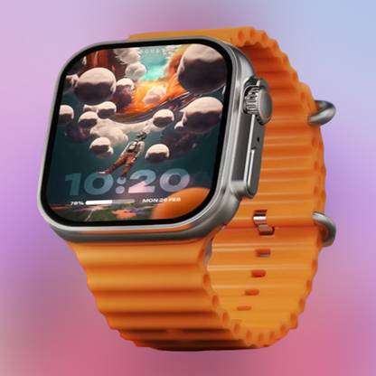 KadWaniya T800 Ultra Smart Watch With Wireless Charging Smartwatch