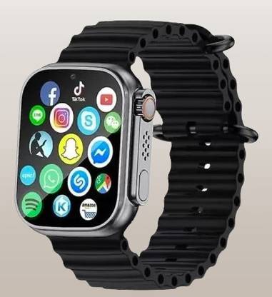 Vinayak T800 black Ultra Edition smart watch with WiFi GPS T800 4G S8 Sim Card Smartwatch