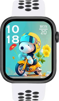 Time Up Snoopy Cartoon Bluetooth Calling Music Multiple Sports Modes 6-17 Years Kids Smartwatch
