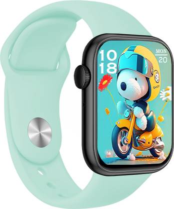 Time Up Cartoon Dial Bluetooth Sports Modes Speaker Call Health & Fitness Kids Smartwatch