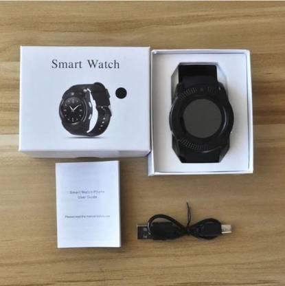 GUGGU VEF_965V_V8_ Smart Watch with Camera Wearable Technology iOS Compatible Smartwatch