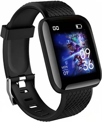M'Baku ID7 Watch 1.3" IPS TFT Display with Bluetooth Call reminder, Health & Sports Smartwatch