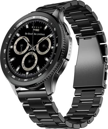 Boult Pyro Rotating Bezel, 1.43" AMOLED, 600 Nits, BT Calling, Health Tracker, IP68 Smartwatch