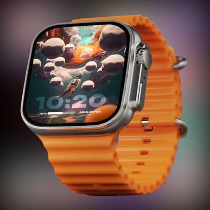 KadWaniya T800 Ultra Smart Watch With Wireless Charging Smartwatch