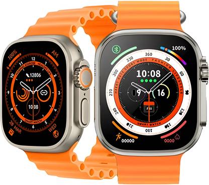 Spark-X S8 Ultra max HD screen with BT Calling and Answer Full Touch Fitness Smartwatch Smartwatch