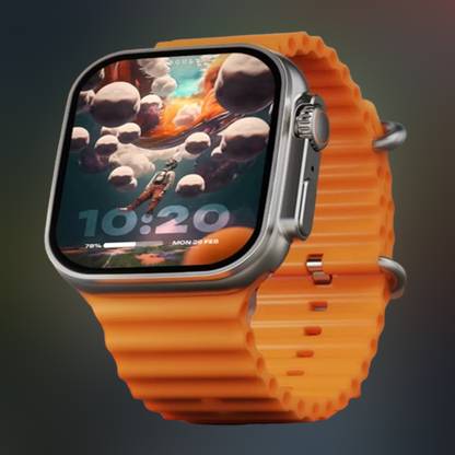 KadWaniya T800 Ultra Smart Watch With Wireless Charging Smartwatch