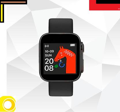 Bashaam UX2052_D20 ULTRA HEART RATE SMARTWATCH BLACK (PACK OF 1) Smartwatch