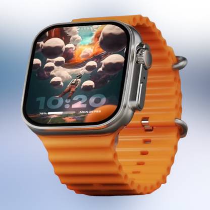 KadWaniya T800 Ultra Smart Watch With Wireless Charging Smartwatch