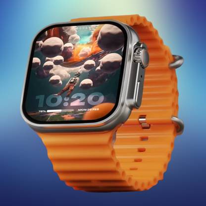KadWaniya T800 Ultra Smart Watch With Wireless Charging Smartwatch