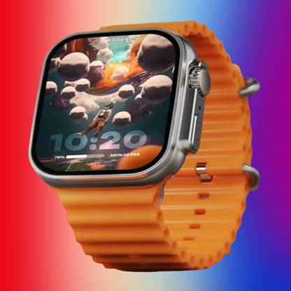 KadWaniya T800 Ultra Smart Watch With Wireless Charging Smartwatch