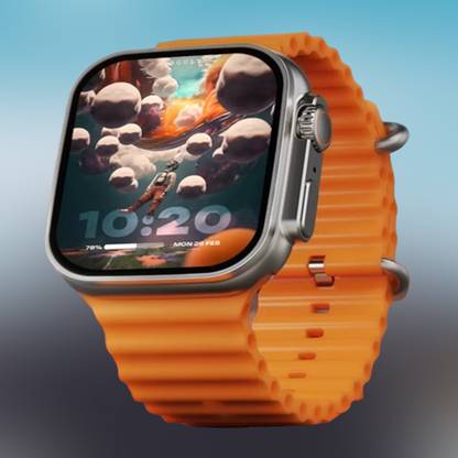 KadWaniya T800 Ultra Smart Watch With Wireless Charging Smartwatch