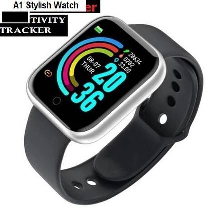 Actariat S666 D20_ADVANCEACTVITY TRACKER MULTI FACES SMART WATCH BLACK(PACK OF 1) Smartwatch