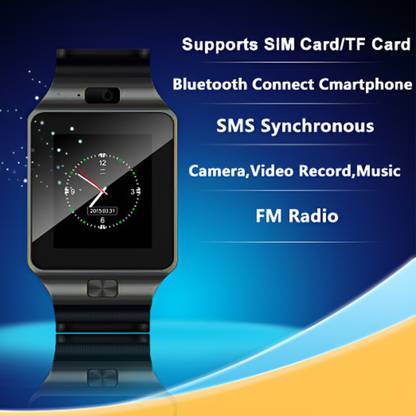 PunnkFunnk New Version Calling Watch Only Airtel Sim & SD Card Voice Record Capture Photos Smartwatch
