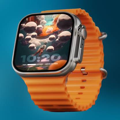 KadWaniya T800 Ultra Smart Watch With Wireless Charging Smartwatch