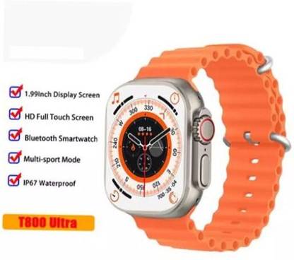 ShopSmart T800 Ultra Watch Smart Watch 1.9 HD Display Bluetooth Calling Smartwatch
