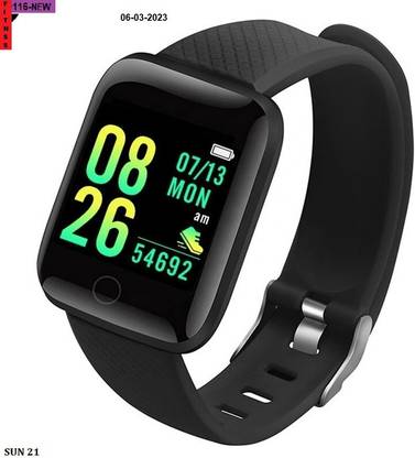 Jocoto K68 ID116_ PRO BULETOOTH ACTIVITY TRACKER SMART WATCH BLACK(PACK OF 1) Smartwatch