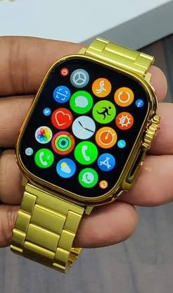 SmartFit Watch 8 Ultra 49 MM Gold Edition For Men Smartwatch