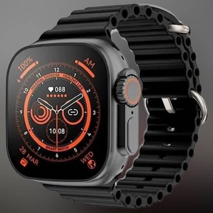 KadWaniya T800 Ultra Smart Watch With Wireless Charging Smartwatch