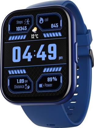 boAt eo Plus with 1.96" HD Display, BT Calling,s & Watch Face Studio Smartwatch