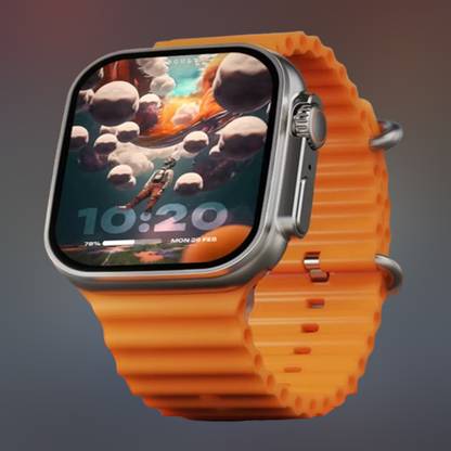 KadWaniya T800 Ultra Smart Watch With Wireless Charging Smartwatch