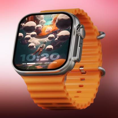 KadWaniya T800 Ultra Smart Watch With Wireless Charging Smartwatch
