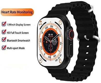 Fuziqra T800 Ultra Smartwatch BT Calling 1.99" HD Display for Men & Women Smartwatch