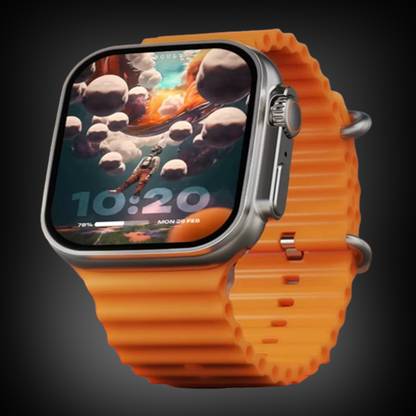 KadWaniya T800 Ultra Smart Watch With Wireless Charging Smartwatch