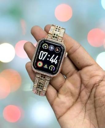 Foxne Point Smartwatch Square Curved Amoled Display Bluetooth Calling Special Edition Smartwatch