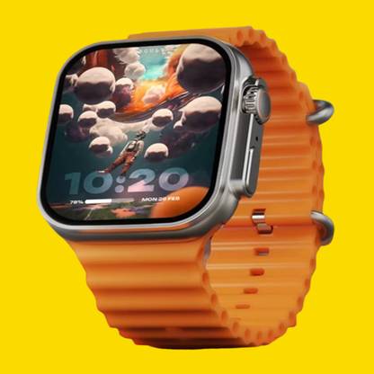 KadWaniya T800 Ultra Smart Watch With Wireless Charging Smartwatch