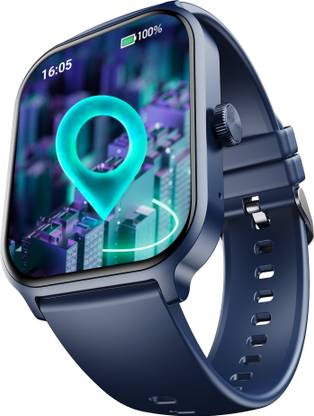 boAt Storm Call 3 Plus w/ Turn by Turn Navigation, QR Tray, 49.7cm(1.96") HD Display Smartwatch