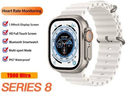 Fuziqra T800 Ultra Smart Watch 1.9” (48 mm) Display Bluetooth Calling HD Smart Watch Smartwatch