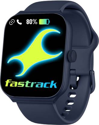Fastrack FS1 Max|Biggest 1.95'' UltraVU Curve Display|BT Calling|100+ Multisports Smartwatch