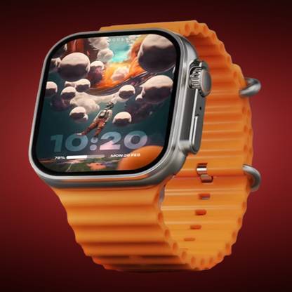 KadWaniya T800 Ultra Smart Watch With Wireless Charging Smartwatch