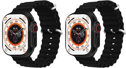 VEKIN Combo T800 Ultra Biggest Display Smart Watch with Bt Calling Wireless Charge Smartwatch