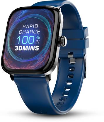 Pebble Ultra Rapid 30 Min Full Charge 1.83" HD Display, Premium Metal Build, BT Calling Smartwatch