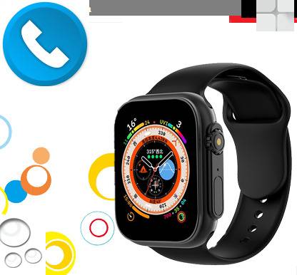 Bymaya A242_D20 ULTRA CALORIES COUNT SMARTWATCH BLACK (PACK OF 1) Smartwatch