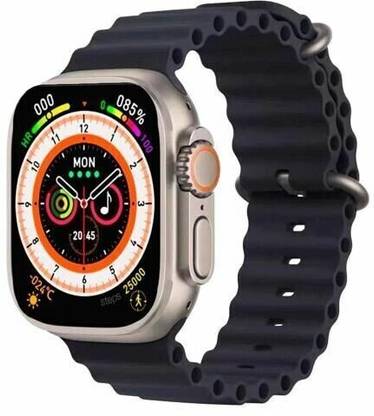 Yash Enterprises T800 Ultra Smart Watch with Dual Strap Full Screen Waterproof Touch Display Smartwatch
