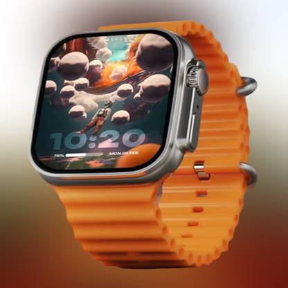 KadWaniya T800 Ultra Smart Watch With Wireless Charging Smartwatch