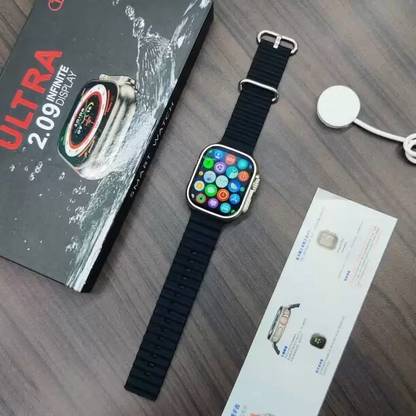 AuraTech T10 ultra2 with silicon strap wireless charging Bluetooth calling and game Smartwatch