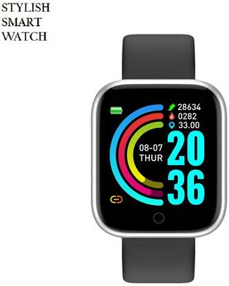 Bashaam S777(A1) PLUS MULTI FACES STEP COUNT SMART WATCH BLACK(PACK OF 1) Smartwatch