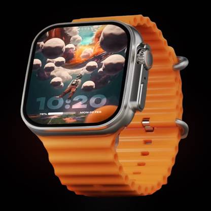 KadWaniya T800 Ultra Smart Watch With Wireless Charging Smartwatch
