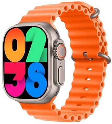SOLE STITCH HK8 PRO ULTRA MAX True AMOLED, Series8, Wireless Charging,WearfitPro, BT Calling Smartwatch