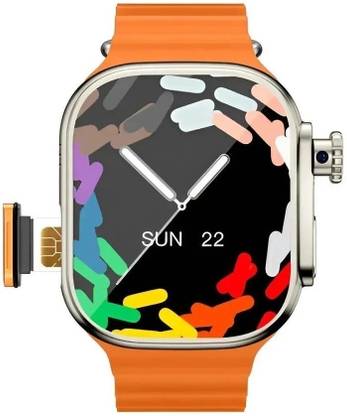 सेहुब WS10A 4G/5G Andriod Watch With 100+ Watch Faces Inbuilt, 8GB RAM With 128GB स्मार्टवॉच