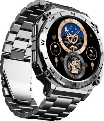 boAt Enigma X500 w/ 1.43'' AMOLED Display, BT Calling & Ultra Premium Metal Body Smartwatch