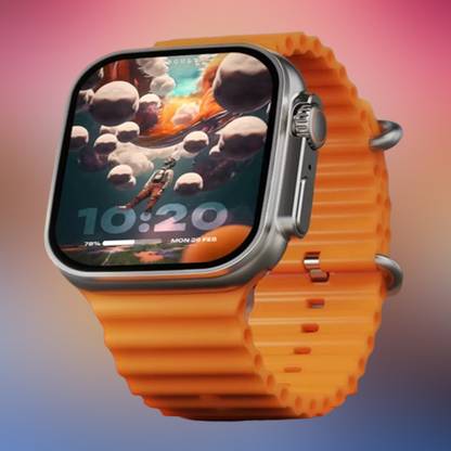 KadWaniya T800 Ultra Smart Watch With Wireless Charging Smartwatch