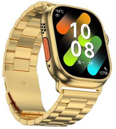 GameSir S9 UltraGold 2.19" Amoled Display Bluetooth Calling Notification Fitness & Music Smartwatch