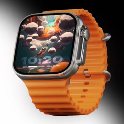 KadWaniya T800 Ultra Smart Watch With Wireless Charging Smartwatch
